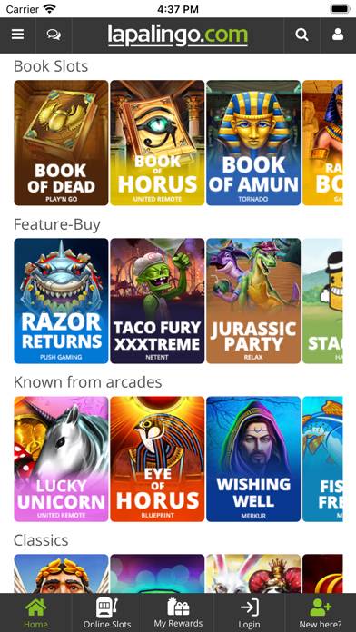 Lapalingo: Echtgeld Slots Spiel-Screenshot