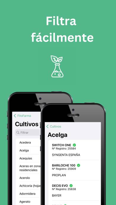 Fitosanitarios Agronomia MAPA App screenshot