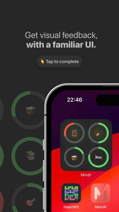 Mindr: To Do & Reminder Widget App-Screenshot #2
