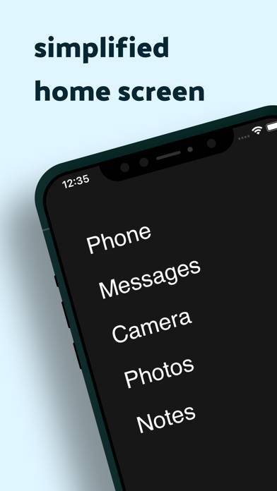 DumbPhone: Minimal Home Screen