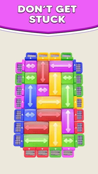Color Blocks 3D: Slide Puzzle Captura de pantalla de la aplicación #2
