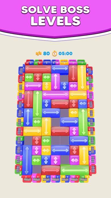 Color Blocks 3D: Slide Puzzle Captura de pantalla de la aplicación #3