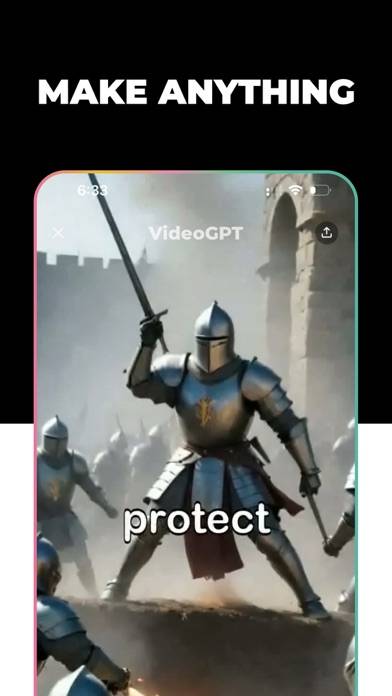 VideoGPT App skärmdump
