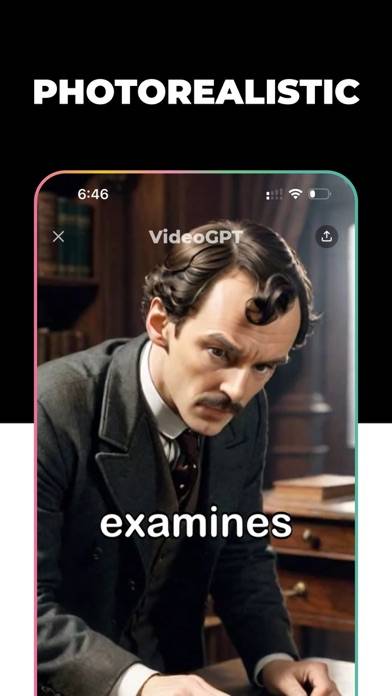 VideoGPT App skärmdump