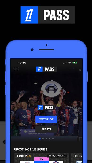 Ligue 1 plus Capture d'écran de l'application