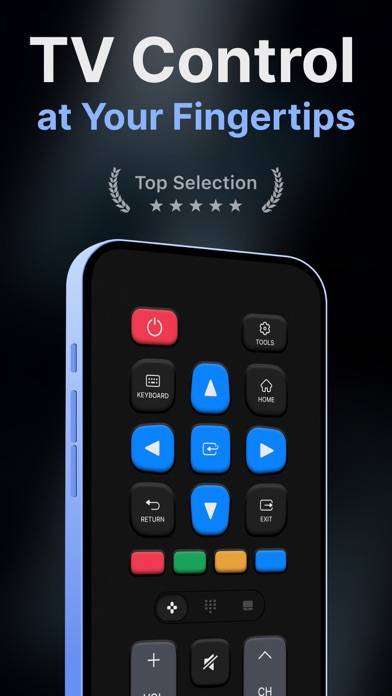 Smart TV Remote Control App #1 Schermata dell'app #1