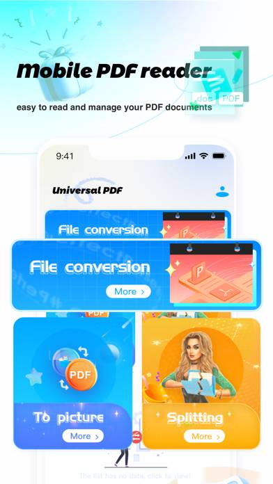 Universal PDF App screenshot #1
