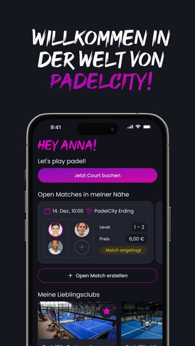 PadelCity - Let’s play padel! Bildschirmfoto