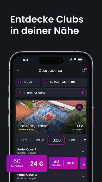 PadelCity App-Screenshot #2