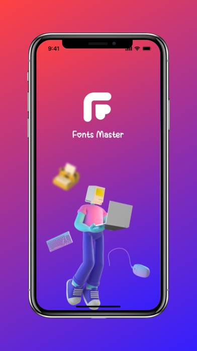 Fonts Master App skärmdump #1