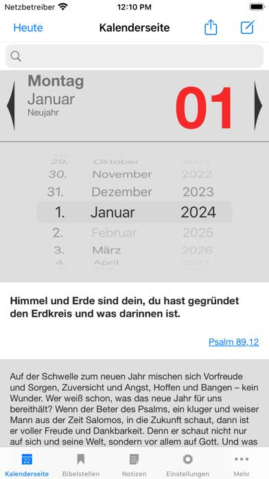 Neukirchener Kalender 2024 App screenshot #3