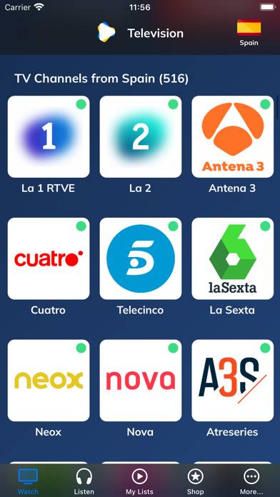 Television Spain App screenshot #2