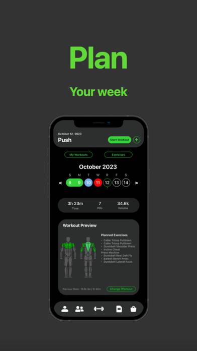 Levels: Social Fitness Network App-Screenshot #3