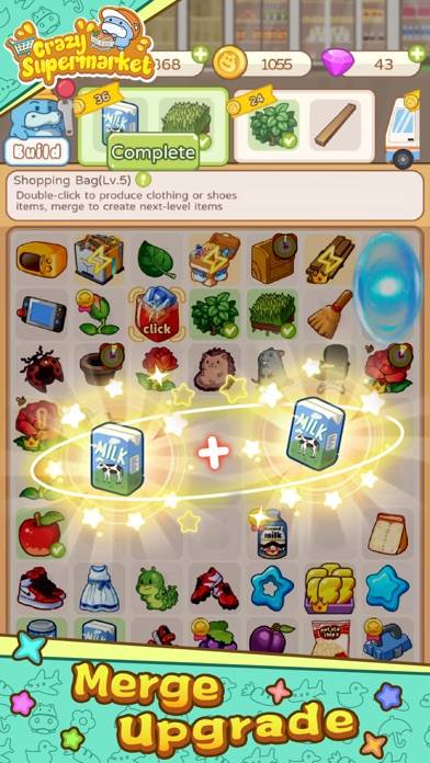 Crazy Supermarket -Puzzle Game Capture d'écran de l'application #5