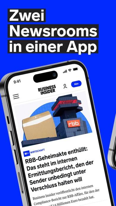 Business Insider Deutschland App-Screenshot #1