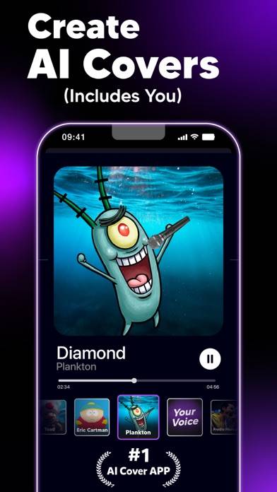 Banger: AI Cover Songs & Music Captura de pantalla de la aplicación #1