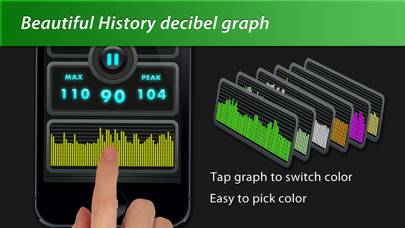 Decibel Meter Plus Pro Capture d'écran de l'application