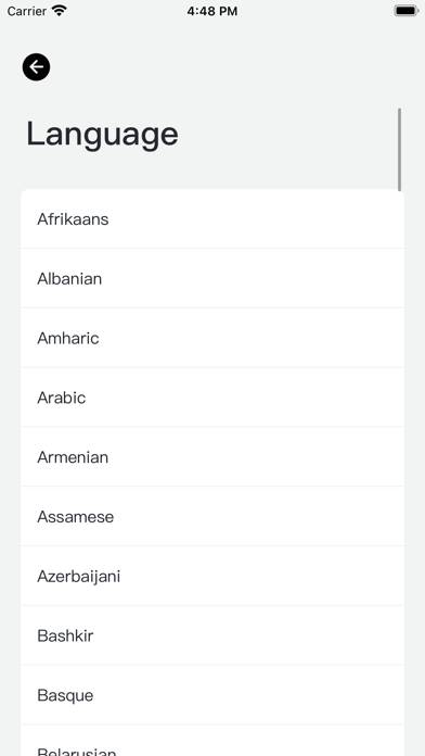 ITranscribe plus App skärmdump