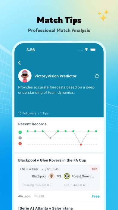 JG Score-Football Tips Schermata dell'app #3