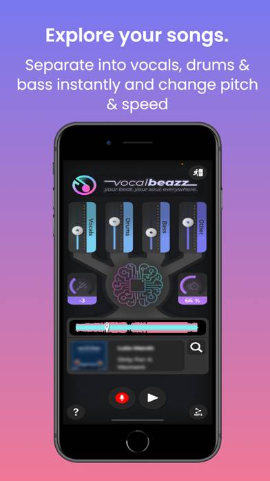 VocalBeazz: sing & make beats Captura de pantalla de la aplicación #2