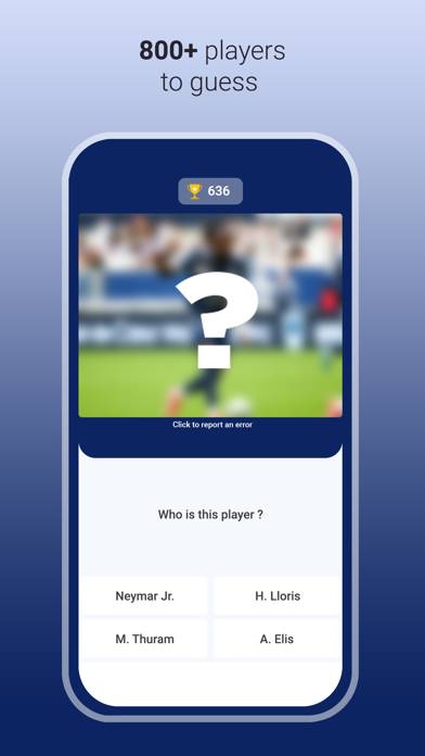 Quiz Football Schermata dell'app #3