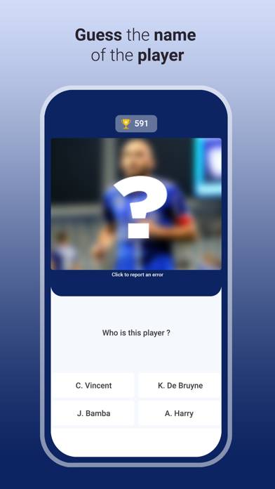 Quiz Football Schermata dell'app #5