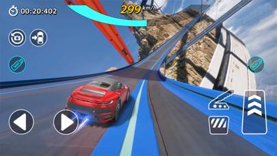Mega Ramp Car Skills Driving Schermata dell'app #2
