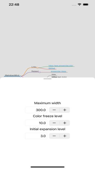 MarkdownMind Schermata dell'app