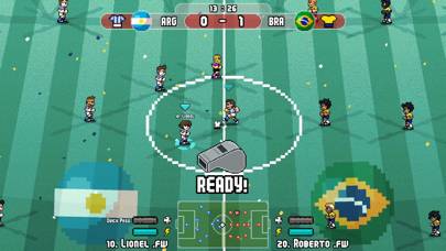 Pixel Cup Soccer Captura de pantalla de la aplicación #2