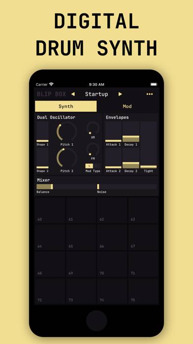 Blip Box  Drum Synth App screenshot #1