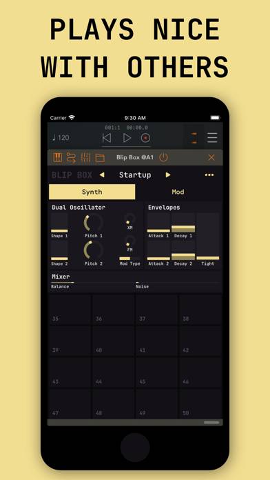 Blip Box  Drum Synth App screenshot #2