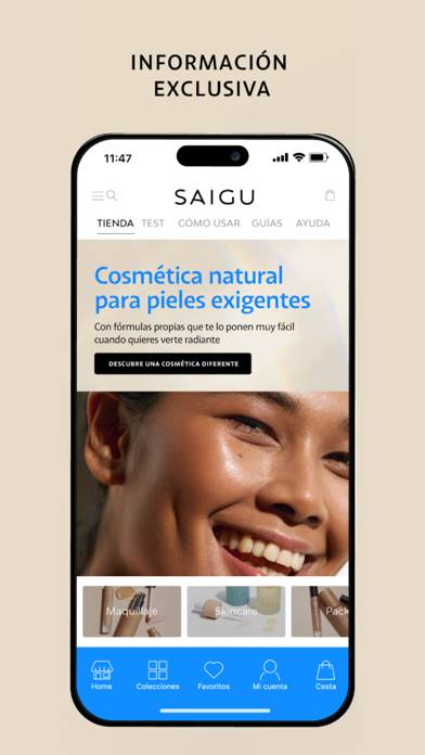 Saigu Cosmetics Captura de pantalla de la aplicación #4