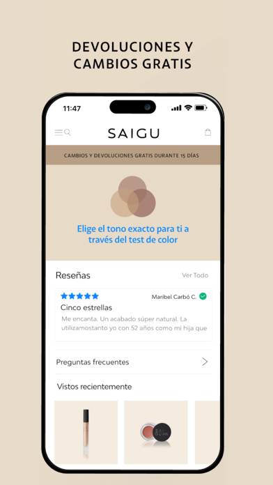 Saigu Cosmetics Captura de pantalla de la aplicación #5