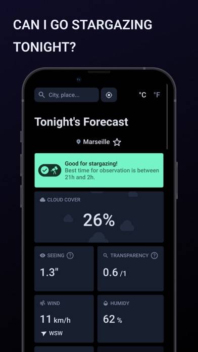 Ouranos Pro: Weather Astronomy Captura de pantalla de la aplicación #1