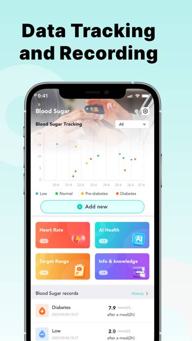 Blood Sugar Master App screenshot #1