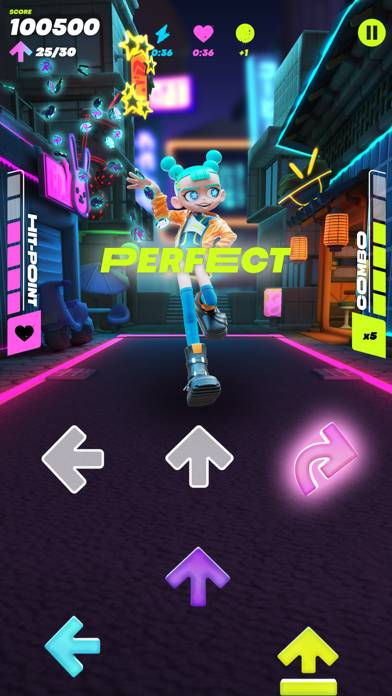 Ritmi・Just Dance Now・Challenge game screenshot