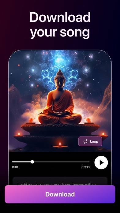 Music AI : Song Generator Uygulama ekran görüntüsü #6