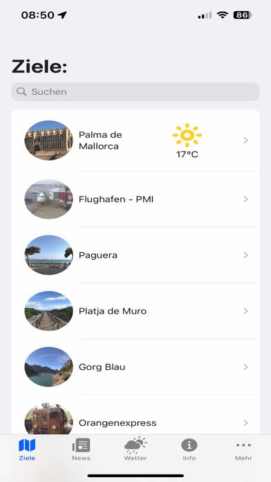 VisitMallorca App-Screenshot #1