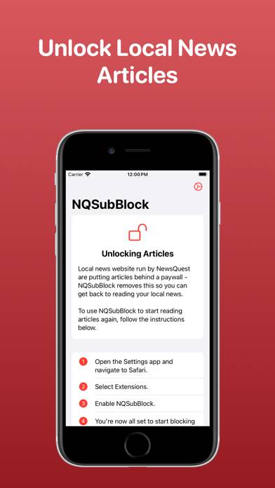 NQSubBlock Schermata dell'app #1