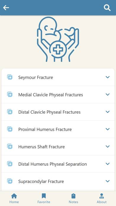 Orthopedic Indications App-Screenshot #2