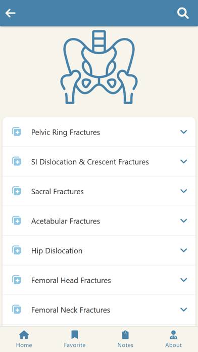 Orthopedic Indications App-Screenshot #4