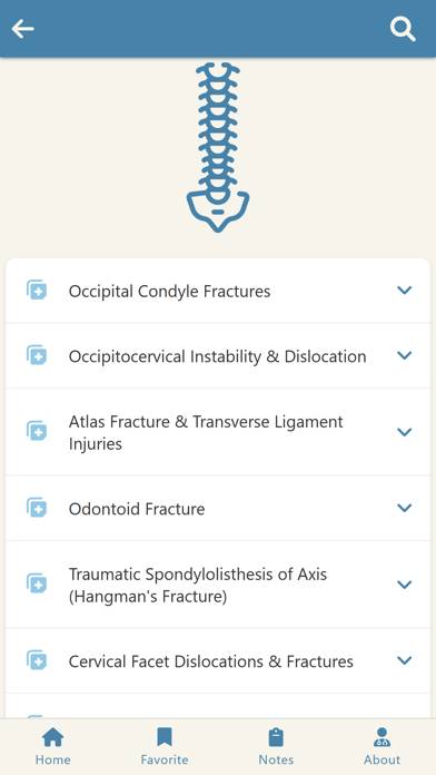 Orthopedic Indications App-Screenshot #5
