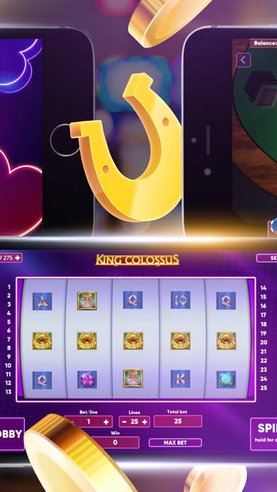 Live Casino & Slots Capture d'écran de l'application #5