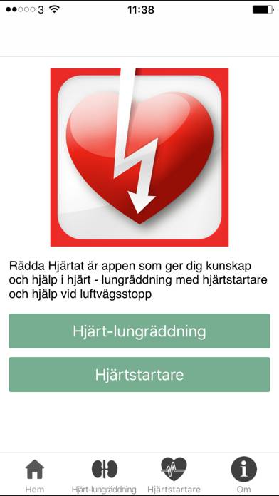 Rädda Hjärtat App screenshot #1