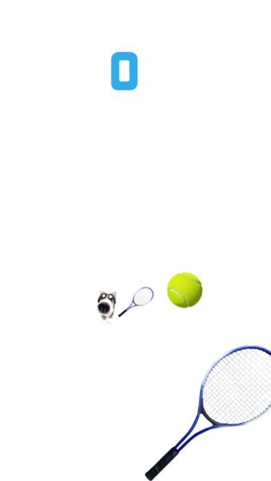 Cat Tennis Captura de pantalla de la aplicación #4