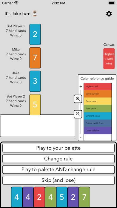 Red7 Card Game App screenshot #2