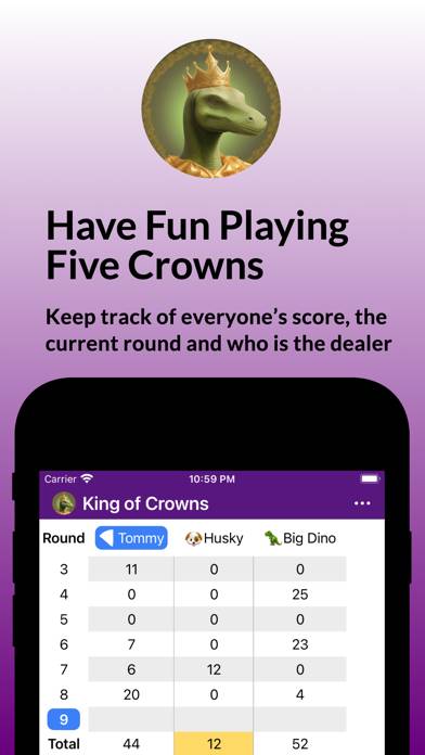 King of Crowns App screenshot #1
