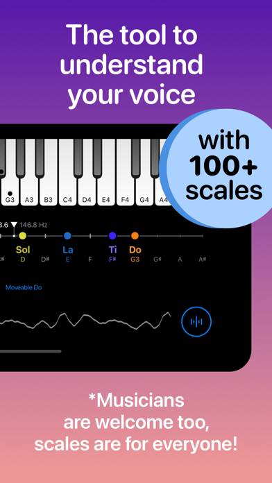 Sing Scales App screenshot