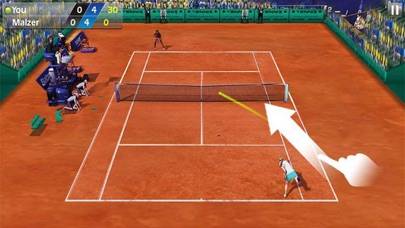 Tennis Pro : World Tour 3D game screenshot