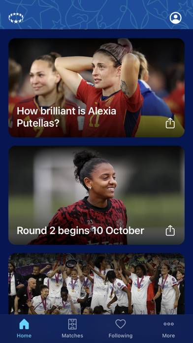 UEFA Women's Champions League screenshot